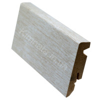 Плинтус ламинированный MDF SF453L FOEI197, Дуб котедж белый, арт. 549973, пр-во Австрия