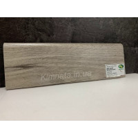 Плинтус ламинированный MDF FU077L FOEI428, Дуб серый натуральный, арт. 548456, пр-во Австрия
