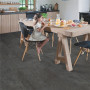 Виниловое покрытие  Quick-Step Oro - Tiles Чёрный сланец AVSTU40035 (4+1mm)
