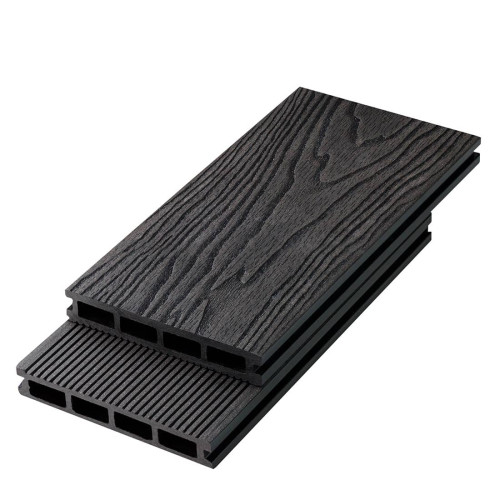 Террасная доска BRUGGAN Elegant Light 3D Anthracite