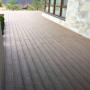 Террасная доска BRUGGAN Elegant Light 3D WINE BROWN