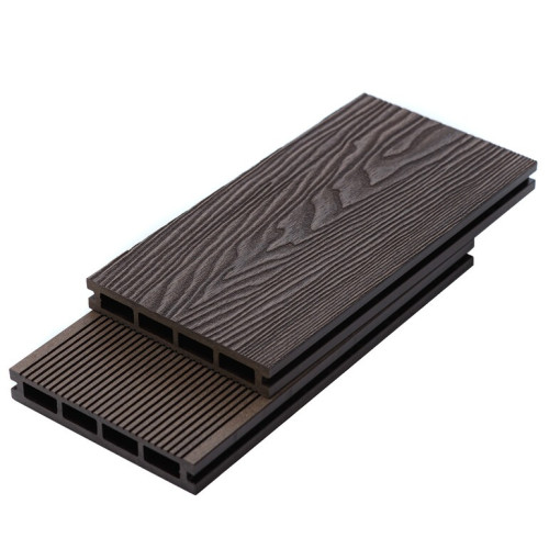 Террасная доска BRUGGAN Elegant Light 3D WINE BROWN