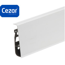 Плинтус пластиковый Cezar Hi Line Prestige ПВХ Белый Матовый