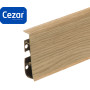 Плинтус пластиковый Cezar Hi Line Prestige ПВХ Дуб Klasyczny Матовый