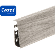 Плинтус пластиковый Cezar Hi Line Prestige ПВХ Дуб Hokaido Матовый