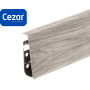 Плинтус пластиковый Cezar Hi Line Prestige ПВХ Дуб Hokaido Матовый