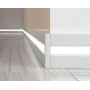 Алюминиевый плинтус с led-подсветкой Prolight Metal Line 89/6L П-форма Profilpas