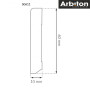 Плинтус Arbiton STIQ 60 S611 Белый