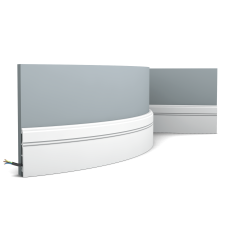 Плинтус полиуретановый гибкий ORAC SX105F