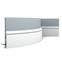 Плинтус полиуретановый гибкий ORAC SX118F