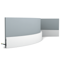 Плинтус полиуретановый гибкий ORAC SX157F