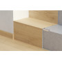 Алюминиевый подпрофиль для лестниц Incizo Quick-Step