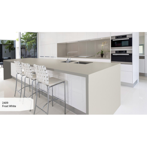 Широкоформатная HPL панель Frost White 2409 Morematt
