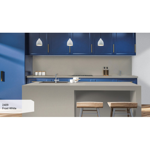 Широкоформатная HPL панель Frost White 2409 Morematt