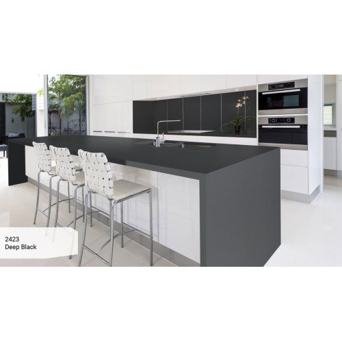 Широкоформатная HPL панель Deep Black 2423 Morematt