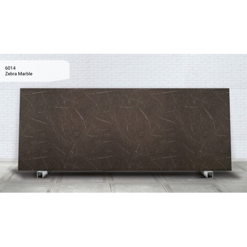 Широкоформатная HPL панель Zebra Marble 6014 Morematt ( 4 mm )