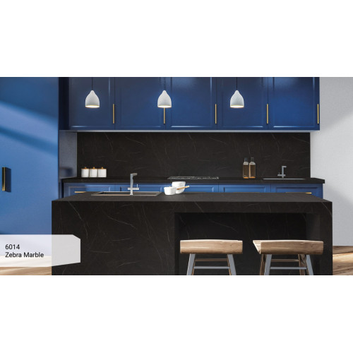 Широкоформатная HPL панель Zebra Marble 6014
