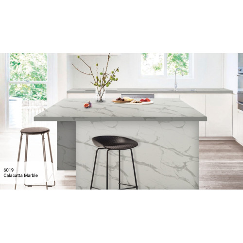 Широкоформатная HPL панель Calacatta Marble 6019 Morematt