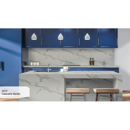 Широкоформатная HPL панель Calacatta Marble 6019 Morematt