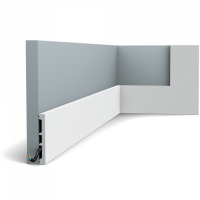 Плинтус полиуретановый гибкий ORAC SX163F