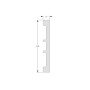 Плинтус полиуретановый гибкий ORAC SX163F