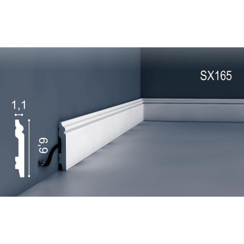 Плинтус дюрополимерный ORAC SX165