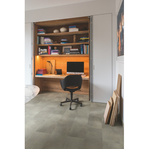 Виниловое покрытие Quick-Step Oro - Tiles Бетонная скала AVSTU40234 (4+1mm)