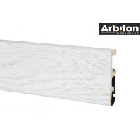 Плинтус Arbiton INTEGRA 80 Ясень Снежный 03