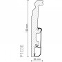 Плинтус Arbiton VEGA Белый P1030