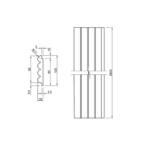 Декоративная cтеновые панели AGT LB2200 Supramat