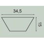 Декоративная 3D панель Orac Decor W101 Trapezium