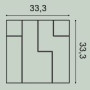 Декоративна 3D панель Orac Decor W102 Cubi