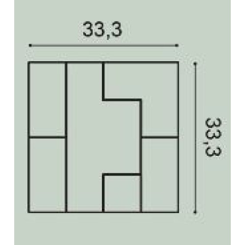 Декоративная 3D панель Orac Decor W103 Cubi