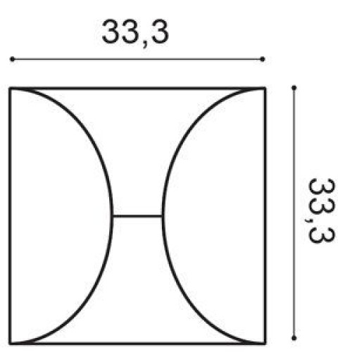 Декоративная 3D панель Orac Decor W107 Circle