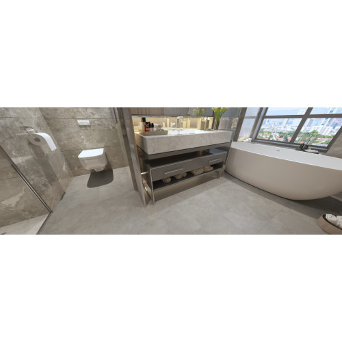 Виниловые полы SPC APRO STONE + подложка Concrete Grey ST-803