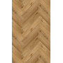 Виниловый пол SPC APRO AUTHENTIC ёлочка + подложка Gold Oak 501