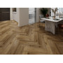 Виниловый пол SPC APRO AUTHENTIC ёлочка + подложка Crocant Oak 508