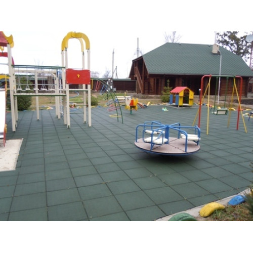 Резиновая плитка ECO-GUMA 500 х 500 х 20 мм