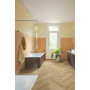 Виниловое покрытие Quick-Step CIRO ёлочка Ботанический бежевый AVHBU40362 (5+1 мм)