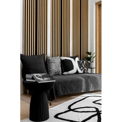 Декоративная cтеновая панель МДФ WOODLINE WL 2700х300  Дуб светлый