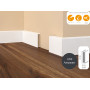Плинтус МДФ Dollken Cubu flex 60 мм 1209 Антрацит