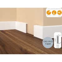 Плинтус МДФ Dollken Cubu flex 60 мм 1202 (1012) Серый