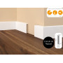 Плинтус МДФ Dollken Cubu flex 80 мм 1144 (0110) Чёрный