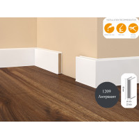 Плинтус МДФ Dollken Cubu flex 80 мм 1209 Антрацит