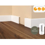 Плинтус МДФ Dollken Cubu flex 80 мм 1245 Шампань