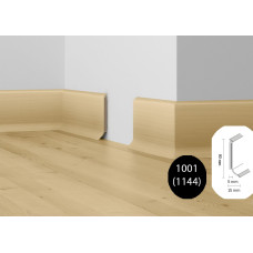 Плинтус МДФ Dollken S-80 flex Чёрный 1144