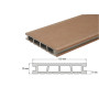 Террасная доска Bergdeck B150 Дикий Тик (ДПК)