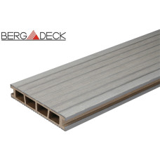 Террасная доска Bergdeck B150 Антрацит (ДПК)