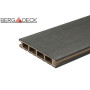 Террасная доска Bergdeck B150 Чёрный (ДПК)