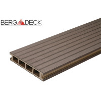 Террасная доска Bergdeck B150 Орех (ДПК)